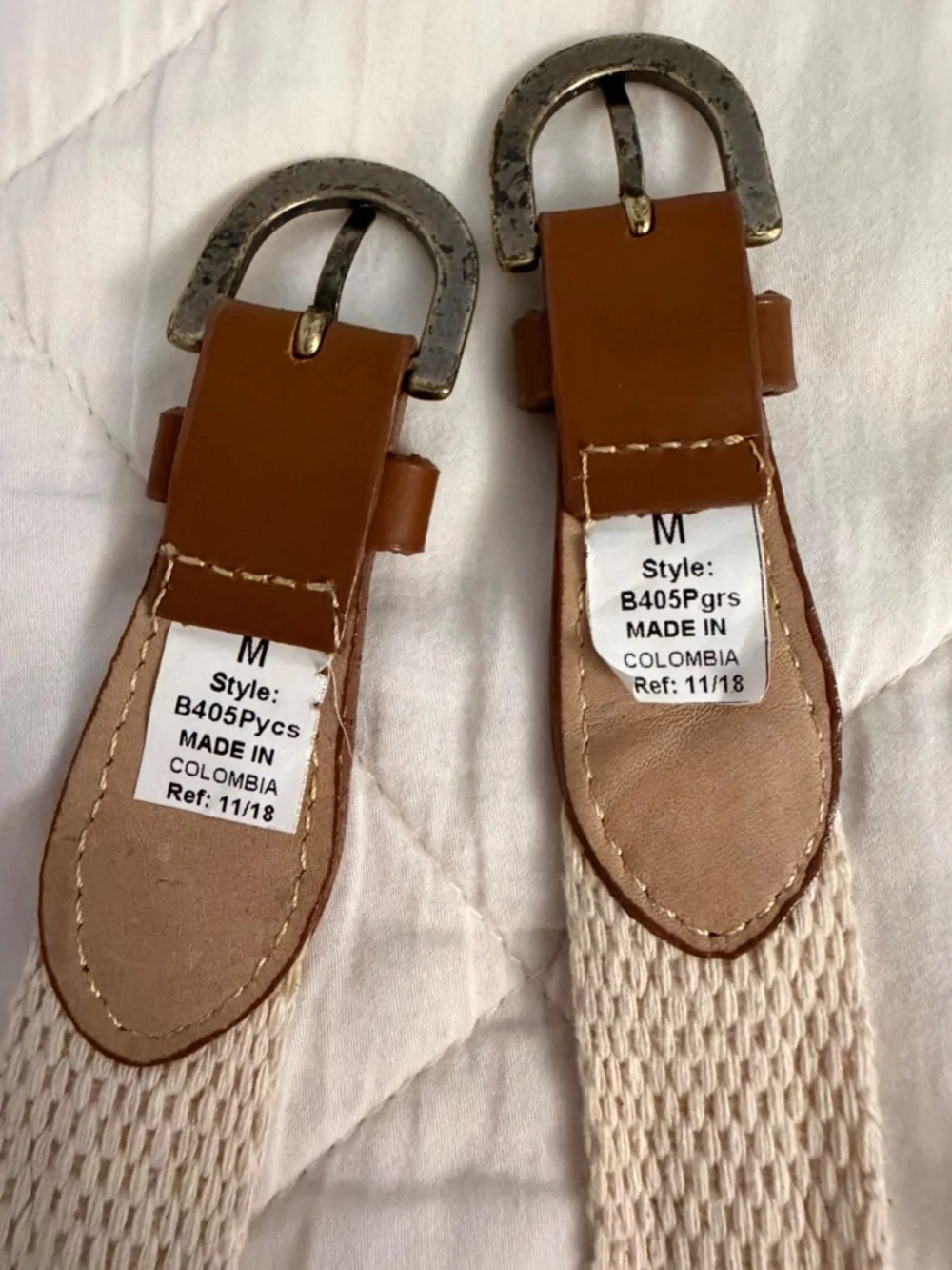 Size medium Bundle of 2 boys belts Bella Bliss